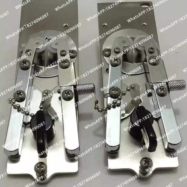 Glasses lens slotting machine wire drawing machine T-type stainless steel panel universal type
