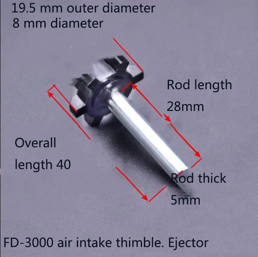 Pneumatic Wrench Accessories Small Air Gun Intake Valve Spring Thimble Seal Ring FD3000