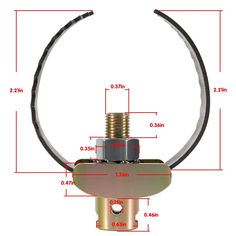 Imagem -06 - Heavy Duty c Cutter Drain Cleaner Tools For Riders c4 c6 to C-9 Cabos Seccionais K-40 K-45 K50 K3800 52817 T231 21 2