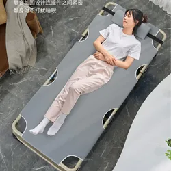 GIANXI Summer Outdoor Folding Chair Adult Siesta Artifact Living Room Simple Lounge Chair Siesta Artifact With Mattress Camp Bed