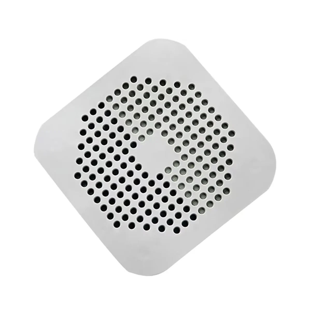 HHTL Silicone Drain Hair Catcher, Shower Sink Strainer with Suction Cup for Kitchen and Bathroom, Easy Install and Clean