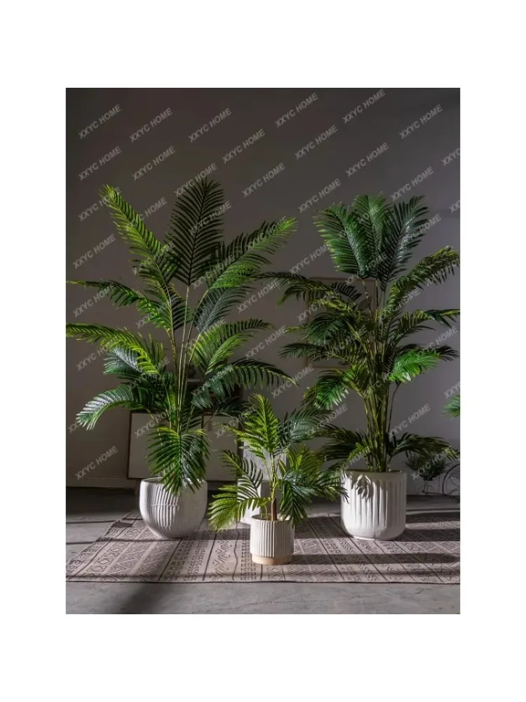 

Artificial Flower Tree Artificial Green Plant High-End Affordable Floor Ornaments Indoor Living Room Bionic Fake Trees Plant