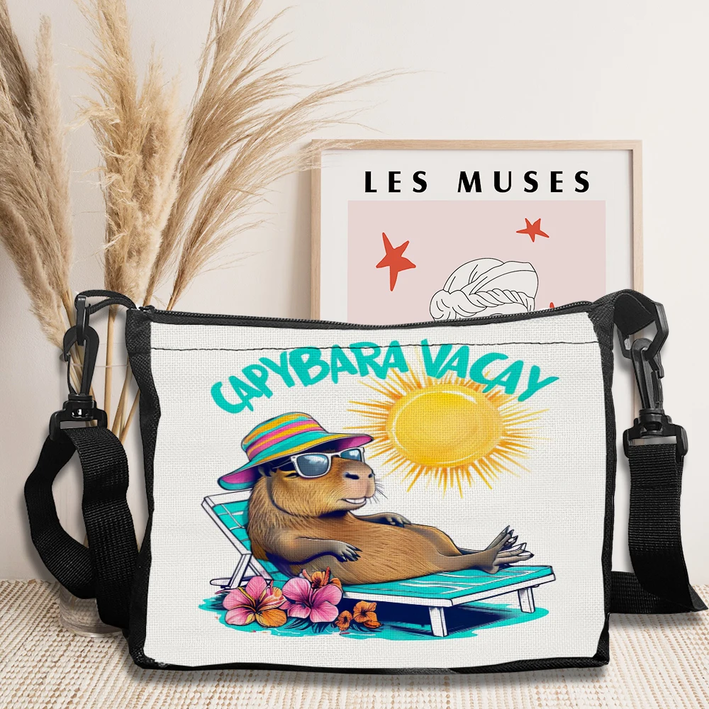 

Cute-Capybaras Travel And Shopping Large Capacity Handbags Fashionable Versatile And Durable Shoulder Bags 5.27