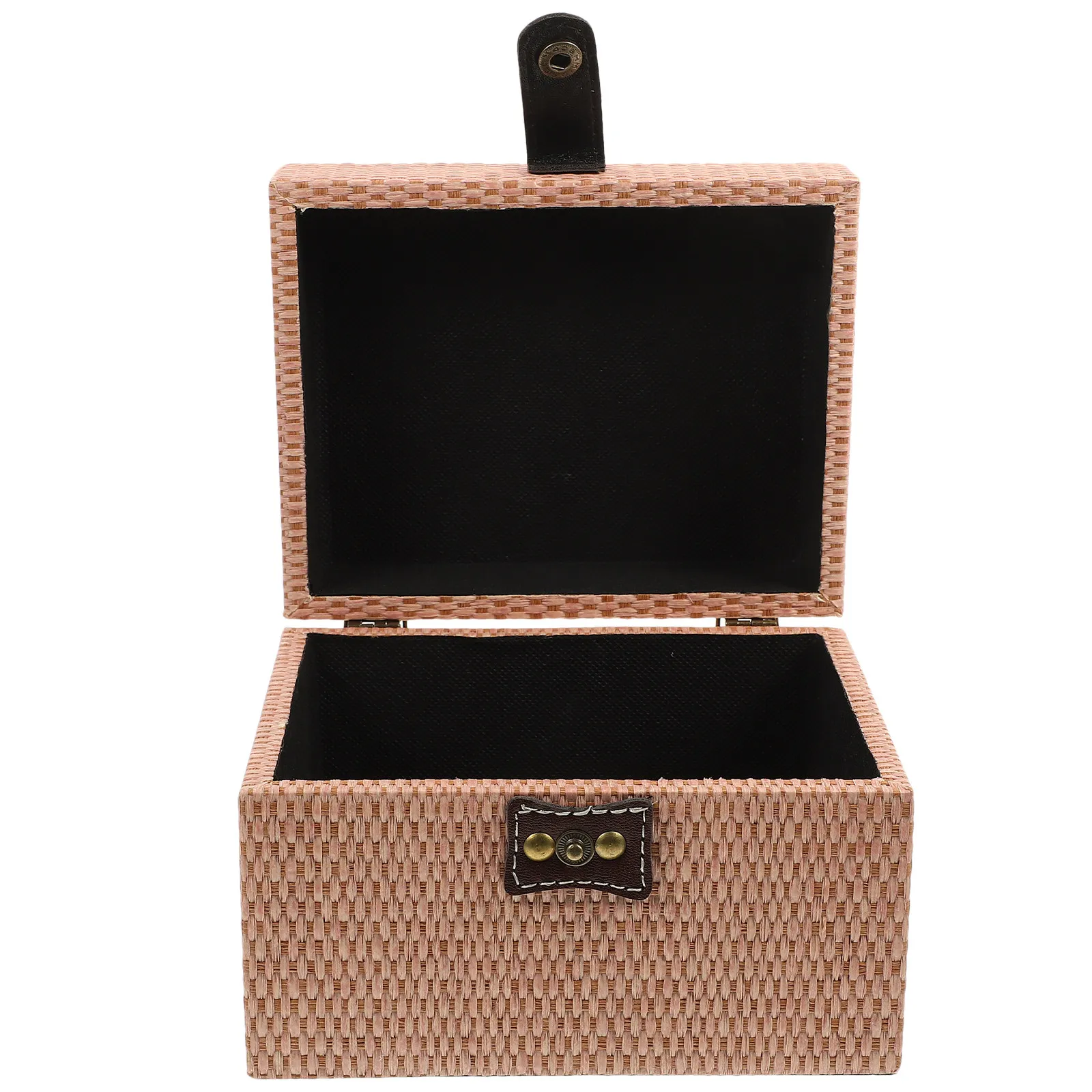 

Деревянная шкатулка для украшений, небольшой органайзер для хранения мелочей, портативный декоративный футляр для серег, ожерелий, браслетов и других украшений