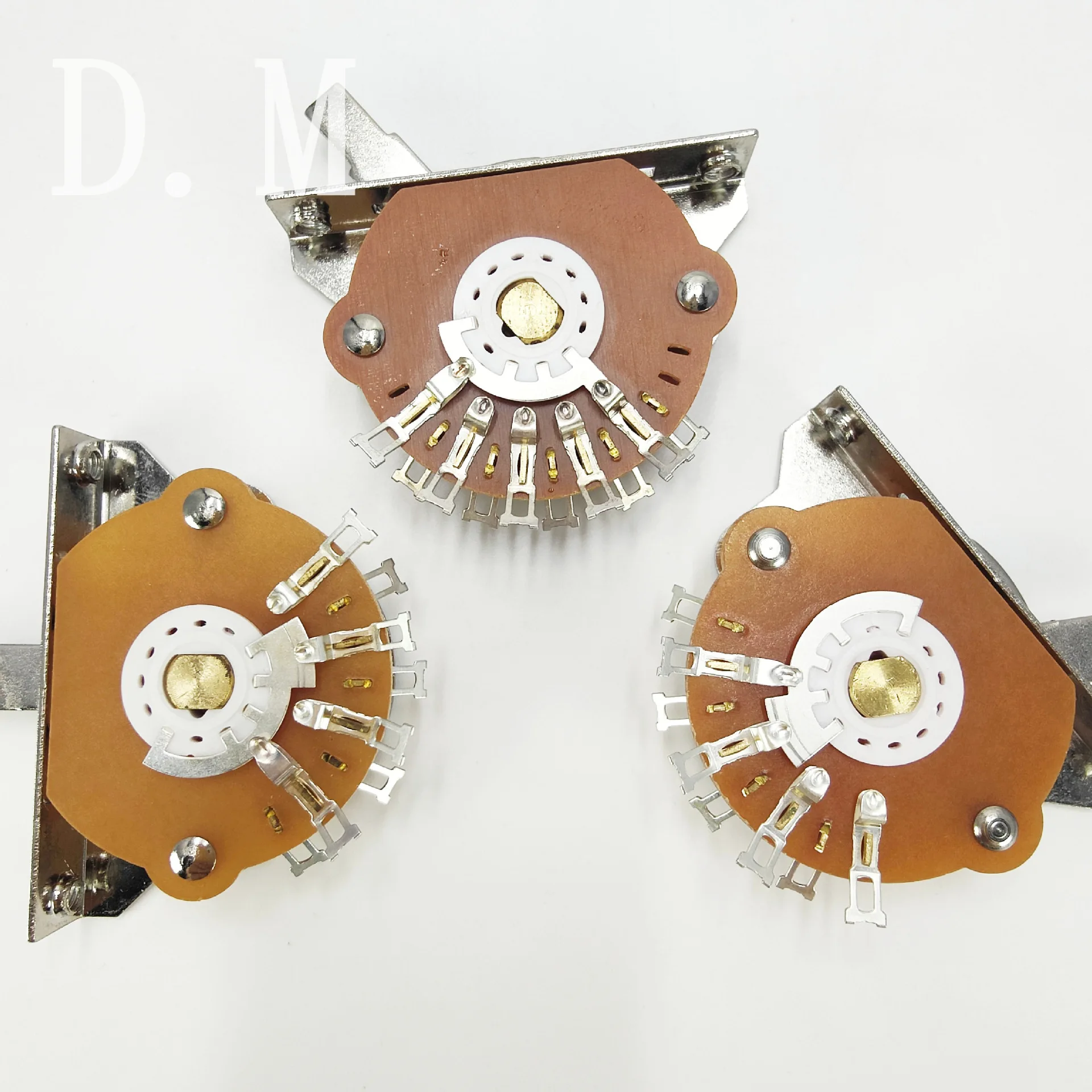 Mechanical ST SQ Electric Guitar Switch 3 4 5 Way Switch Smooth Operation 3-Color Knob Long Lifespan
