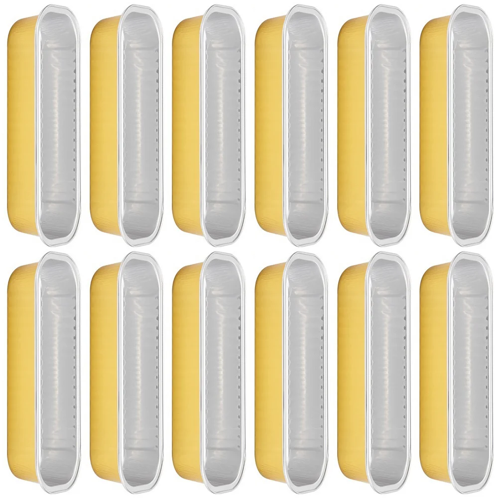 

20Pcs Tin Foil Boxes Household Barbecue Containers Disposable Foil Pans for Air Fryer Oven Grill Food Food Accessories