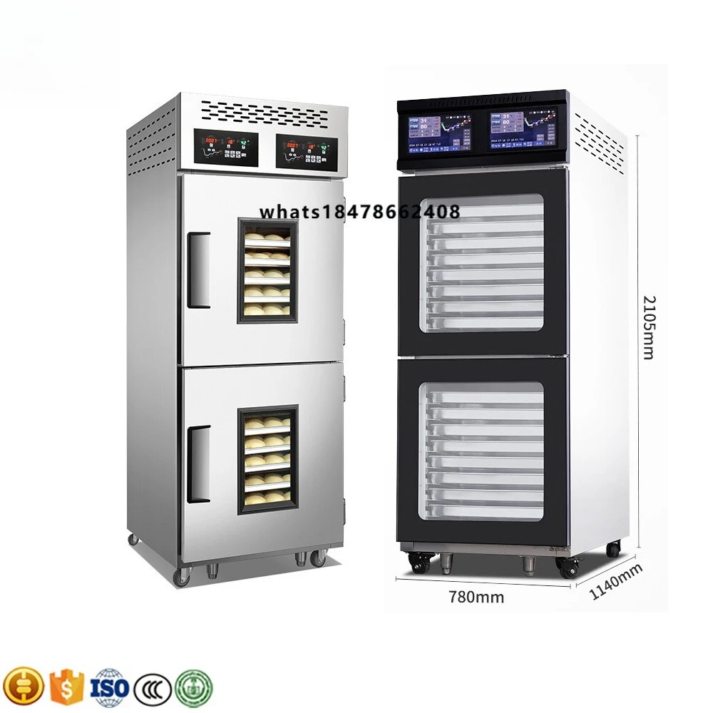Commercial Temperature Controlled Dough Proofer Refrigeration Fermentation Cabinet