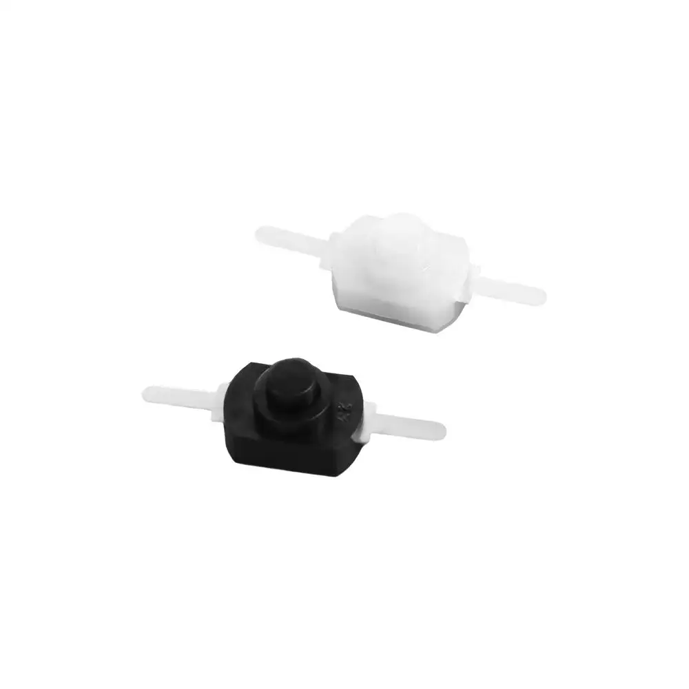 

DC 30V 1A 10PCS Mini Push Button 1208YD Switch Self Locking Push-Button Switch Torch Control Switch Button Switch On Off Swtich