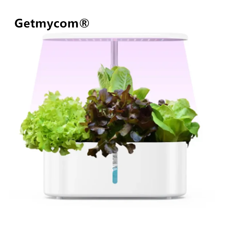 

Hydroponics Growing System Indoor Garden Herb Garden Kit Indoor with LED Grow Light Quiet Smart Water Pump Automatic Timer Plant