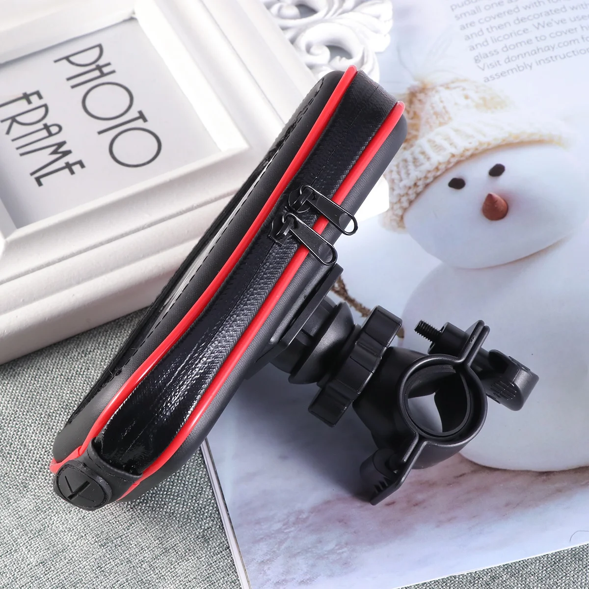 

Waterproof Handlebar Bike Bag with High Touch Screen Window for Phone Storage Pockets Protection Outdoor Cycling