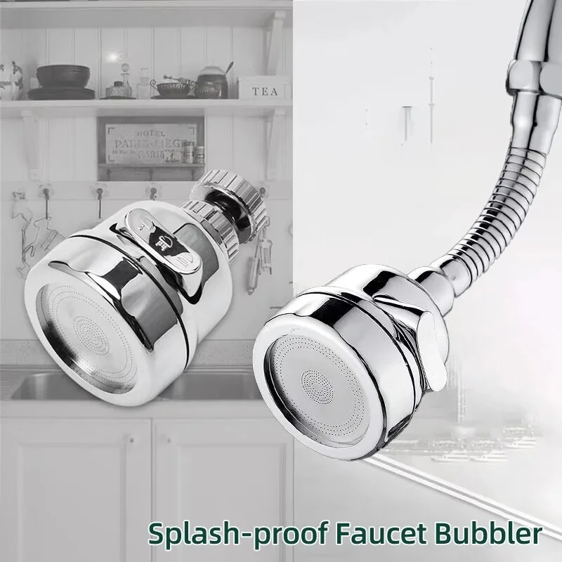 

Kitchen gadgets 3 Mode Faucet 360 Degree Rotation Filter Extension Tube Shower Water Saving Tap Universal Kitchen Accessories