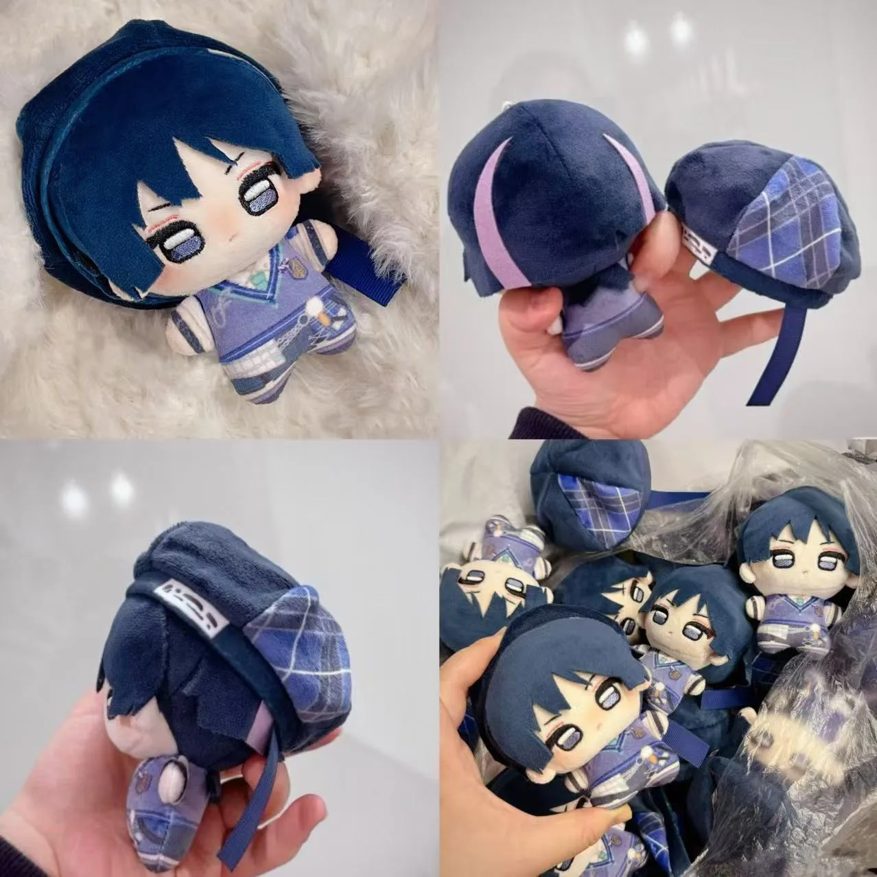 

Genshin Impact Wanderer Plush Toy Balladeer Soft Cute Figure Plushie Stuffed Cotton Doll Backpack Pendant Anime Game Fans Gift