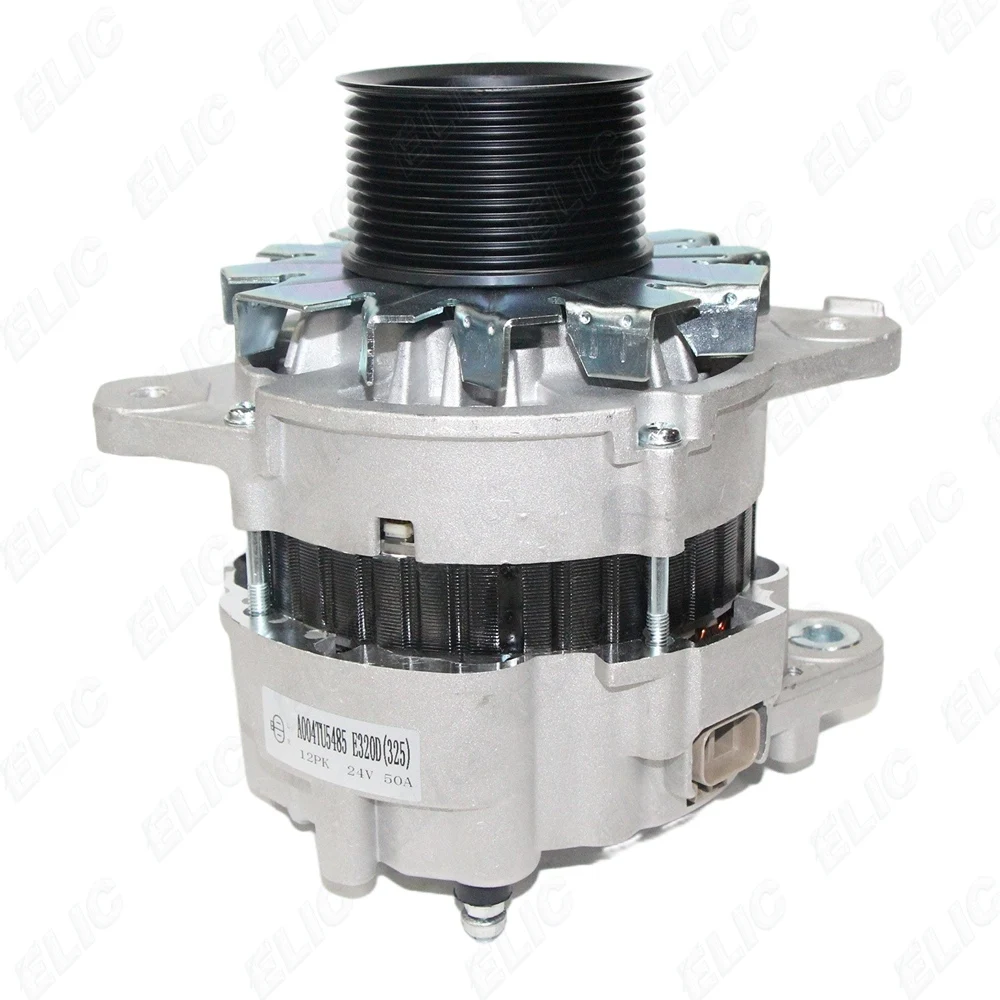 Excavator Alternador Alternator 24V Die sel Engine Generator For Cummins Perkins Volv o Mitsu bishi