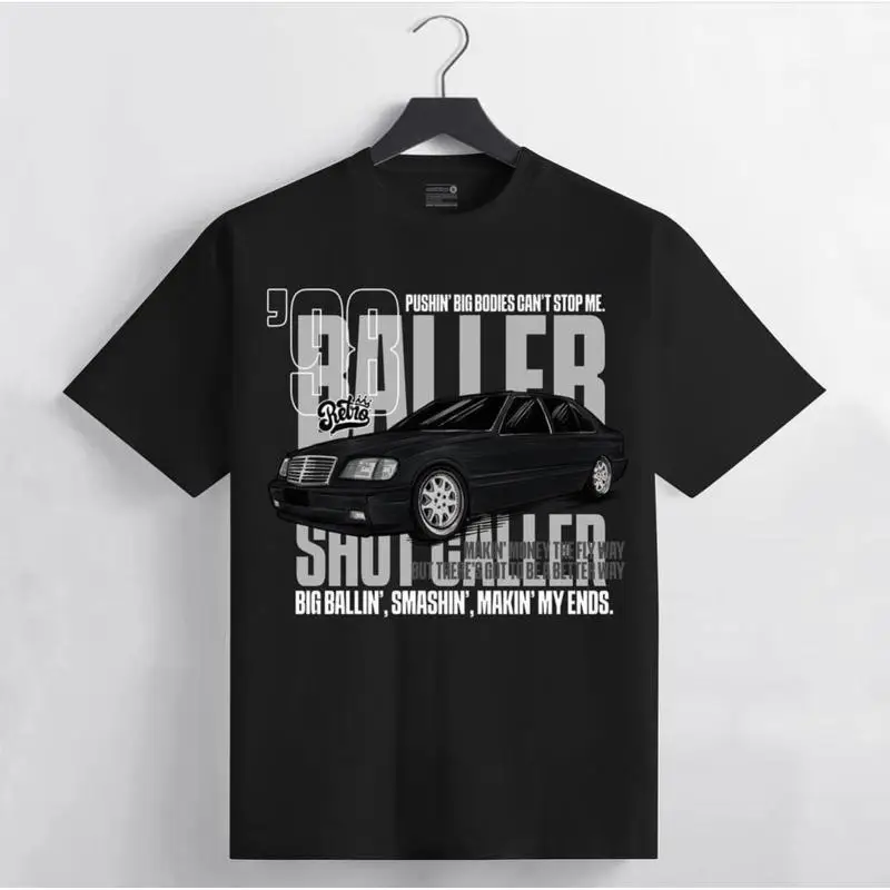 جديد ريترو كينغز راب ركوب دفع أجسام كبيرة تي شيرت أسود SM 3XLARGE محدود