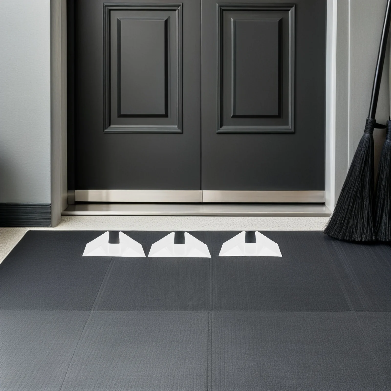 6 Pezzi Rinforzo per Cancello di Sicurezza a Forma di U, Multiuso per Porte Interne e Scale, Protezione per Bambini