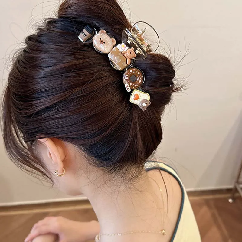 

Cartoon Hair Clip for Women Fashion Large Hairpin Korean Girls Hair Claws Cute Shark Clip Summer Hair Accessories Headdress