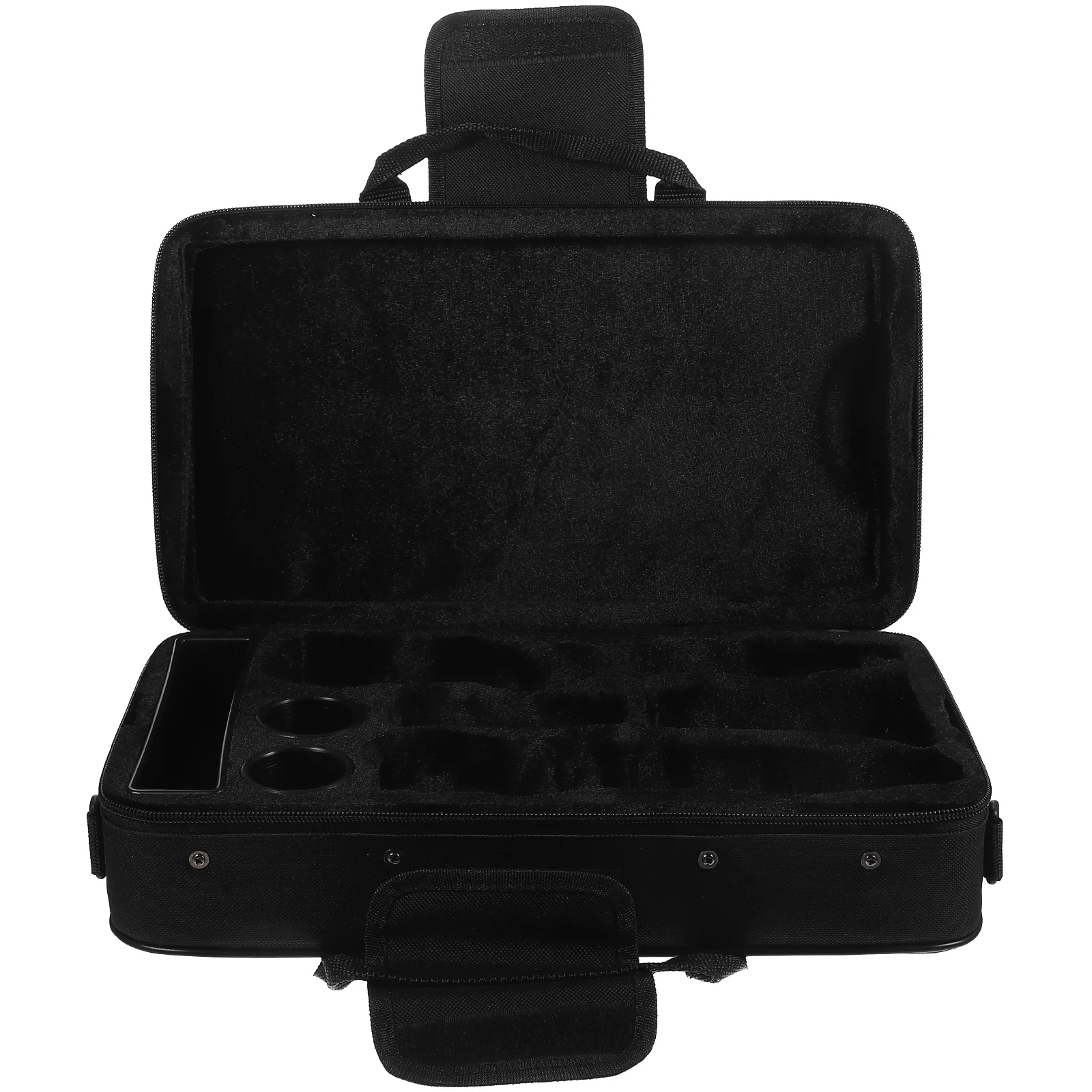 

Black Cloth Clarinet Case Wireless Microphones Music Instrument Carrying Bag for Musical Woodwind Oxford Padded Holder Travel