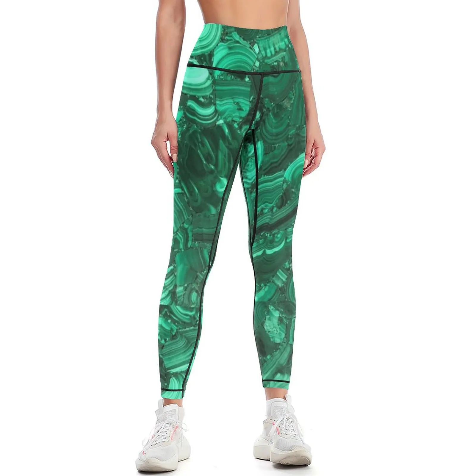 

Malachite Leggings gym pants sport pants legings for fitness sporty woman push up Womens Leggings