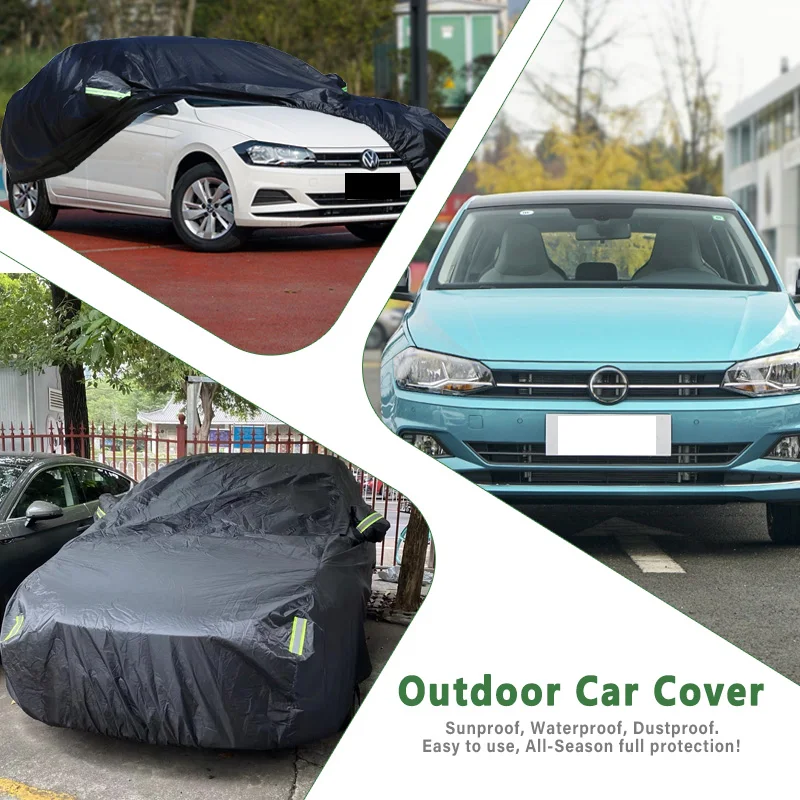 

All-Season Car Cover for Volkswagen Polo - Outdoor Full Protection, Waterproof Dustproof Sunproof Auto Exterior Accessories