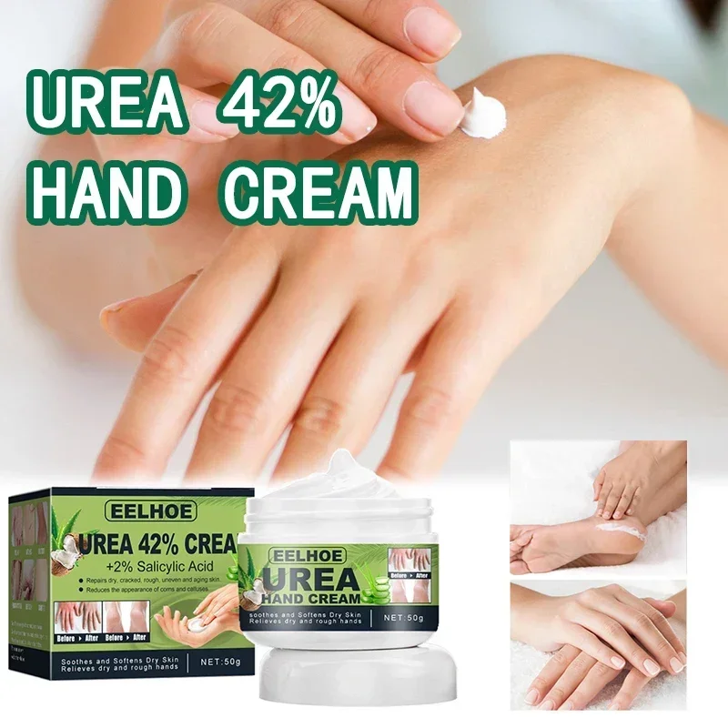 

50g Urea 42% Foot Cream Salicylic Acid Hand Moisturizing Calluses Dead Skin Repair Rehydration Soften Cuticle Smooth Restore