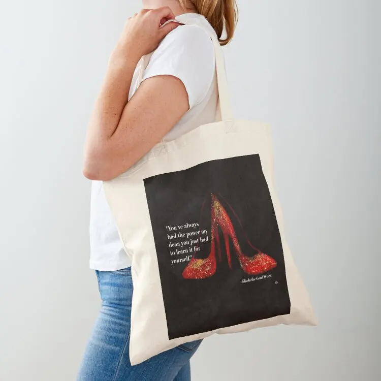 

Ruby Red Slippers Tote Bag cute pouch bag Canvas bag for women Women's shopping university shopper