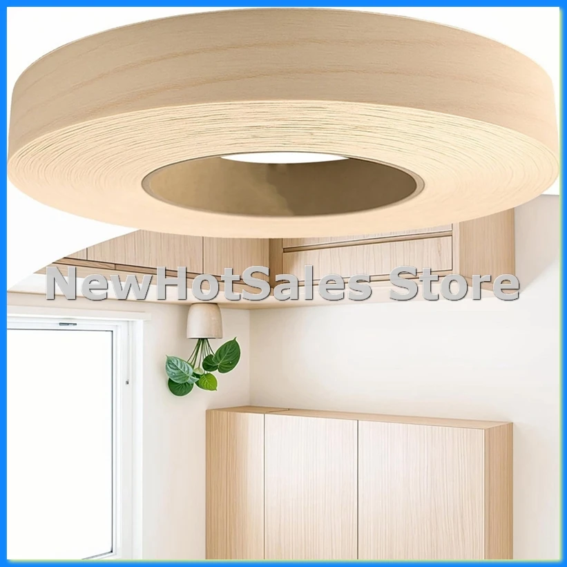 

Birch Edge Banding, 3/4 Inch X 50 Ft Wood Veneer Roll Pre-Glued, Flexible Edge Band for DIY & Professional Projects-VVBC