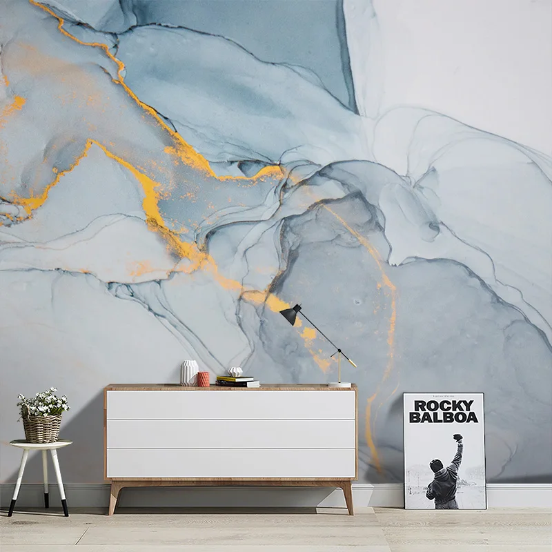 

﻿ Современные абстрактные линии, каменные узоры, ТВ-фон, настенная бумага, бесшовные фрески для дивана, индивидуальные настенные покрытия