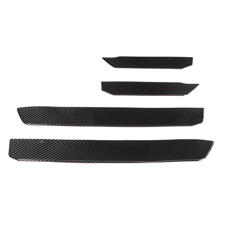 Car Interior Door Armrest Decoration Trim Cover Accessories for Ford F-150 Raptor 2015-2020, Carbon