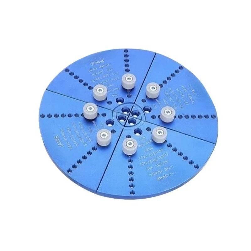 For Big Flat Claw Woodworking Chuck, Claw Trimming Bottom Lathe Accessories, Special for Wooden Spinning