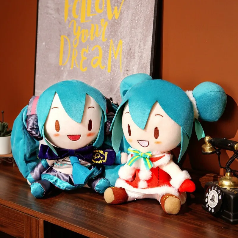 Cute Cartoon Kawaii Hatsune Miku Bilibili Fufu Doll Preciality Game Plush Doll Sakura Doll Ornament Gift Toy