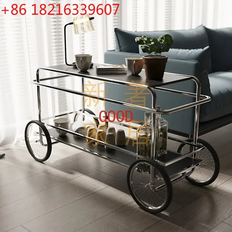 

Передвижная сервировочная тележка TAO на колесах, тележки с ящиками, антикварные приставные столики, столик для приправ в ресторане