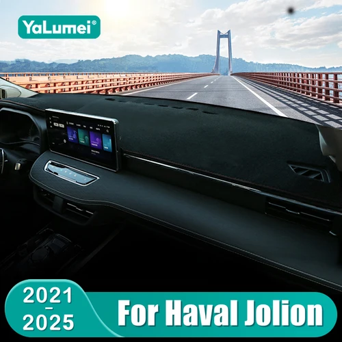 Para Haval Jolion 2021 2022 2023 2024 2025 alfombrilla para salpicadero de coche parasol instrumento escritorio cubierta antideslizante Accesorios
