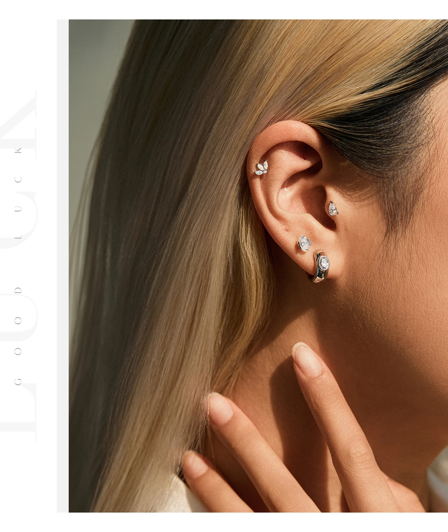 MODIAN 1PC D Moissanite Cartilage Stud 925 Sterling Stapelbare Schraub-Ohrstecker in mehreren Formen für Frauen Urlaubsschmuck – Detail 33