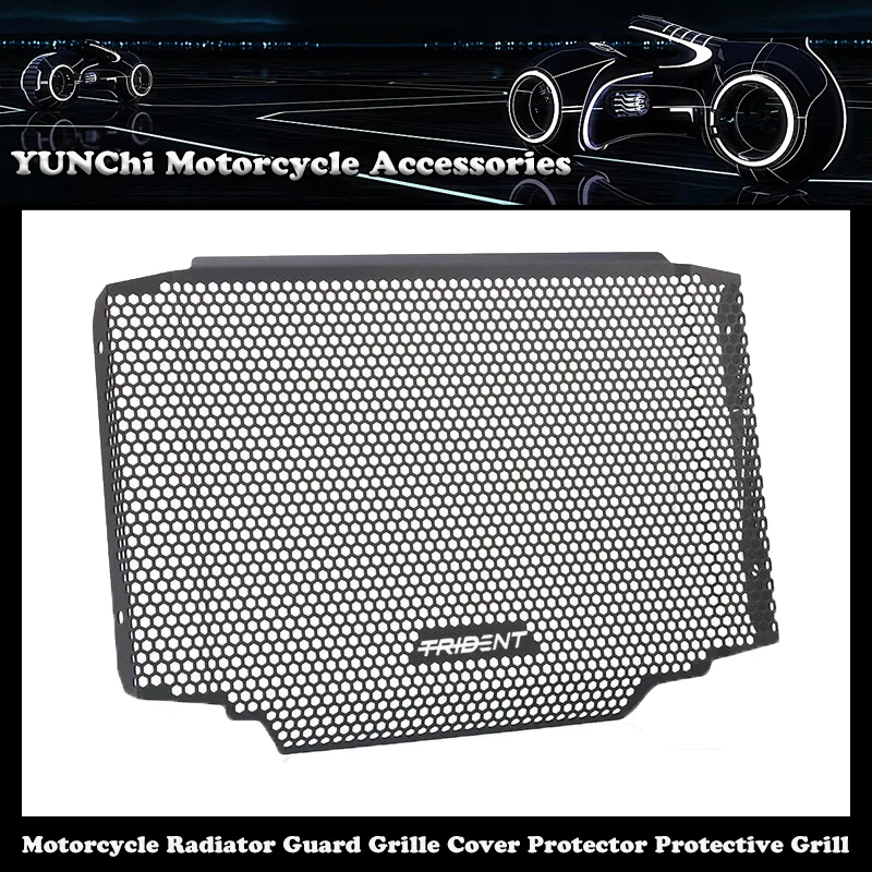 

For TRIUMPH Trident 660 2021-2023 2022 Motorcycle Radiator Guard Grille Cover Protector Protective Grill