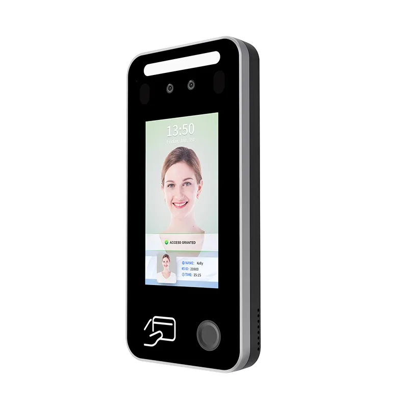 Fingerprint Facial Recognition Time and Attendance System Face Biometric Terminal Door Entry Access Control Machine