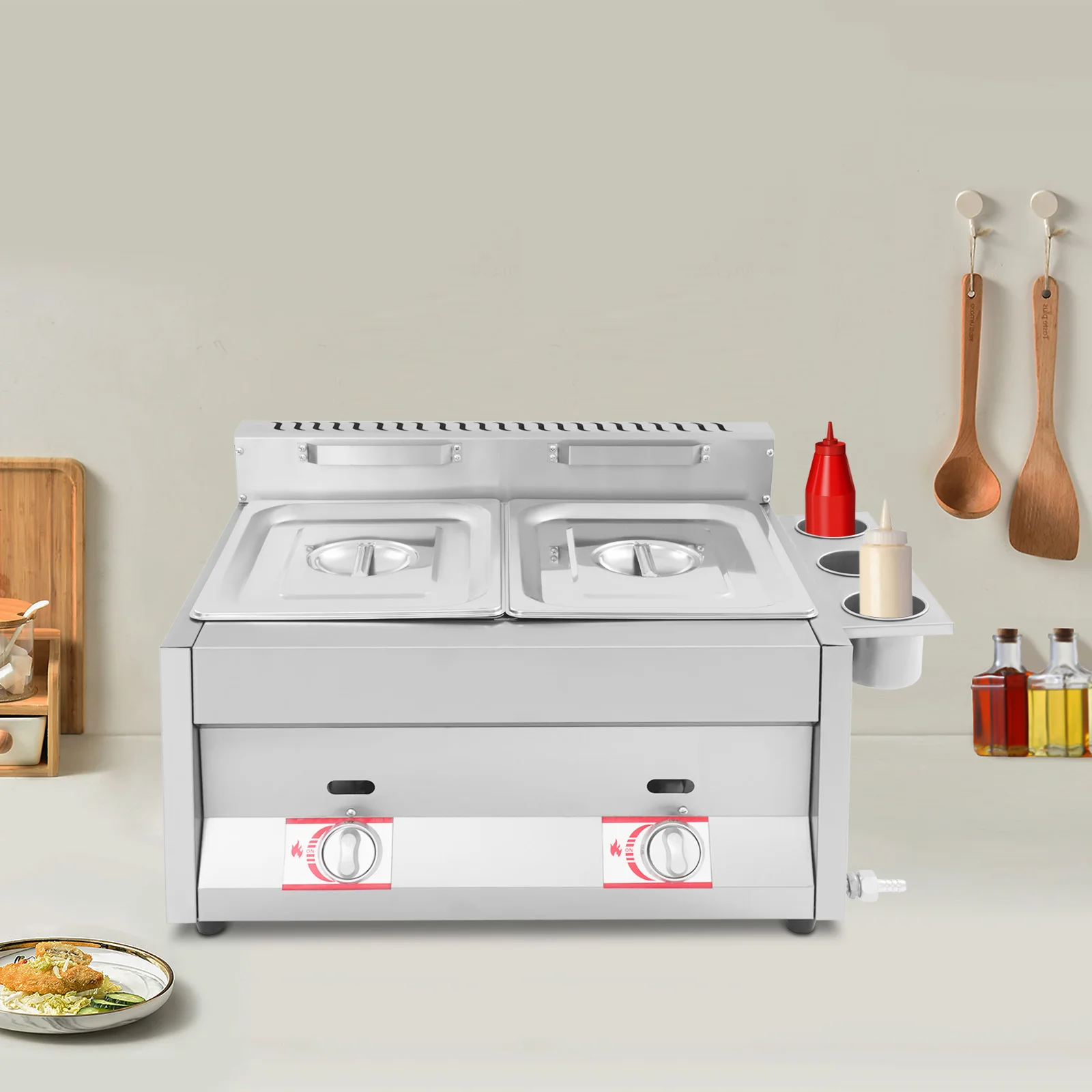 Silver Gas Deep Fry…