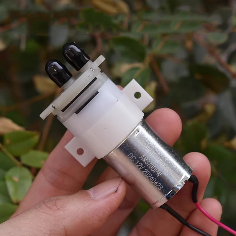 AM370DPW مضخة مياه صغيرة 370 تيار مستمر 12 فولت مضخة الحجاب الحاجز الصغيرة مضخة مياه شفط ذاتية التحضير لتقوم بها بنفسك موزع ضخ