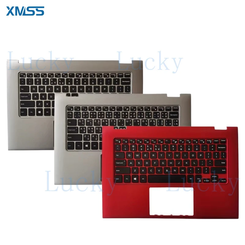 

f New Palmrest Upper Cover Keyboard F/ for Dell INSPIRON 13 7000 7347 7348 7352 7359