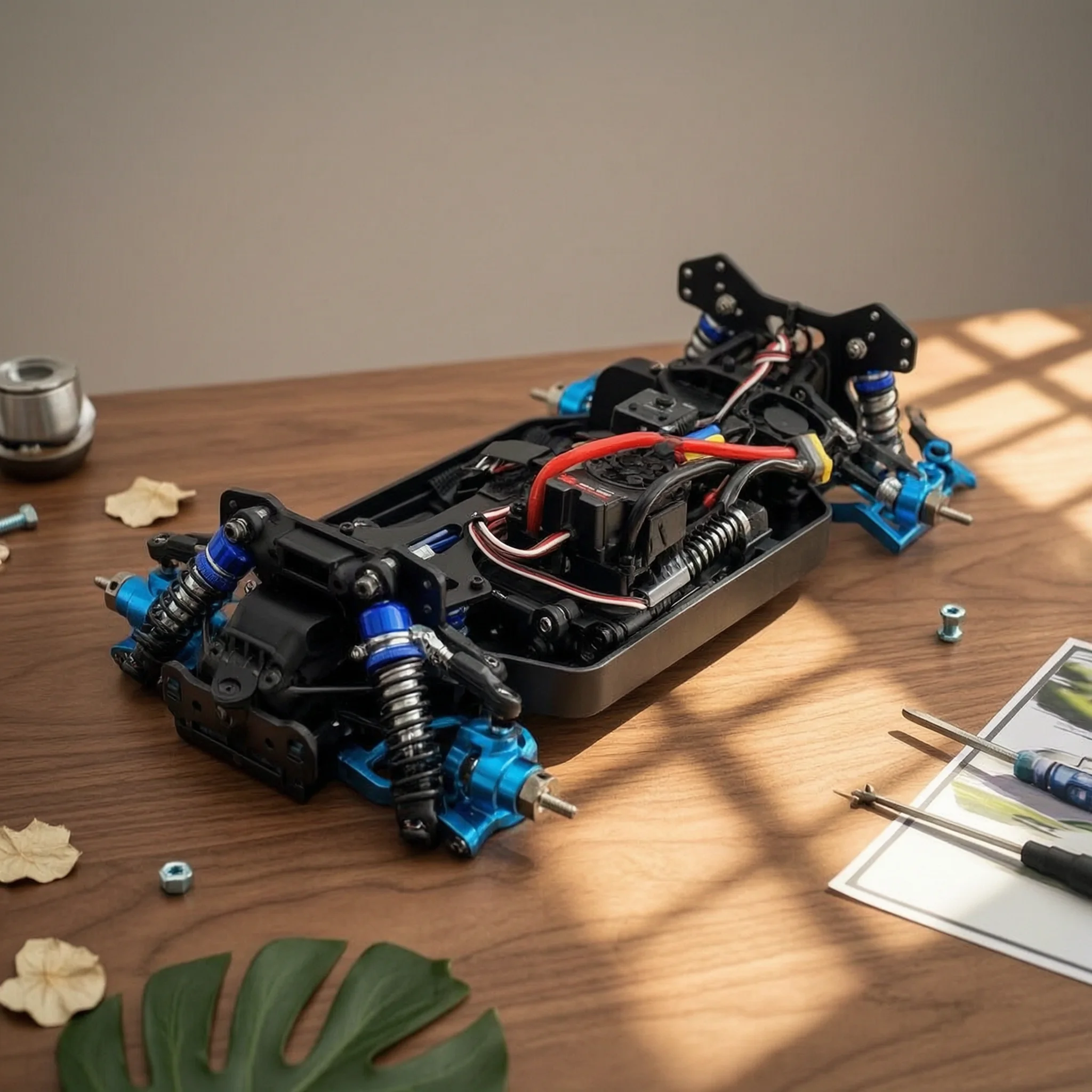 Aluminum Upgrade Kit Machined Linkage System Arms with Steering Cups RC Steering Cup Set Long-Lasting RC Car Replacement Parts