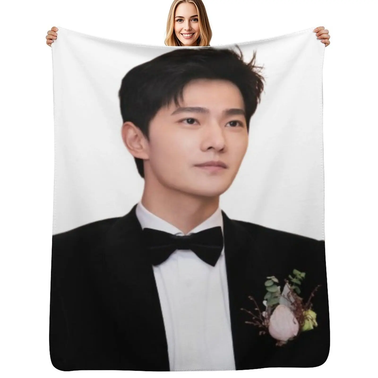 

Yang Yang IN SUIT From YOU ARE MY GLORY (2021) Throw Blanket Custom Quilt Blankets For Sofas Picnic Blankets