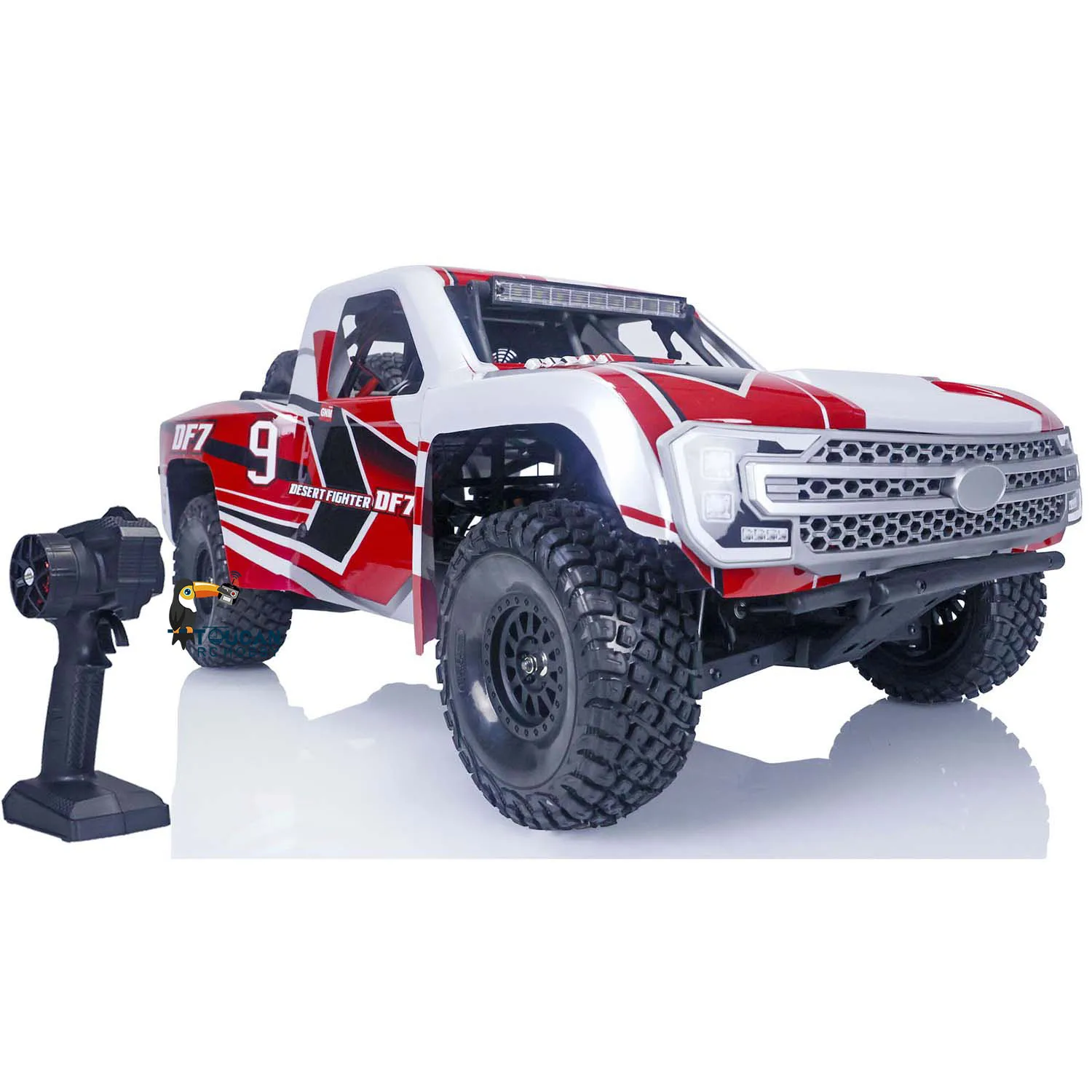 

1/7 4WD RC Crawler Car Assembled and Painted YIKONG DF7 V2 Remote Control Off-road Vehicles Models Toys for Boy TH22545-SMT9