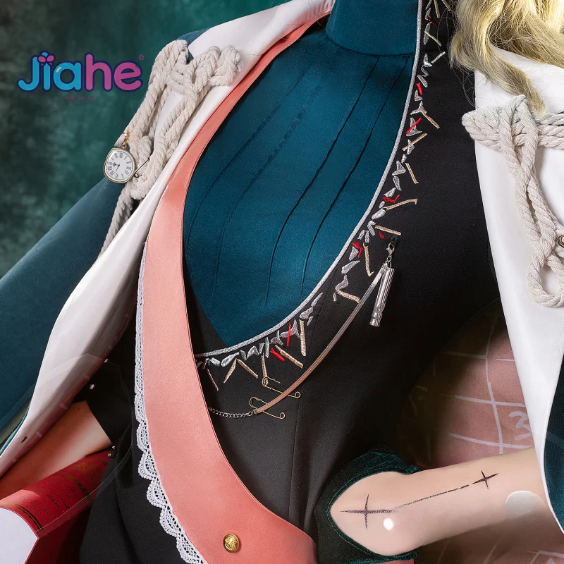 لعبة عكس: 1999 Corvus Iglika أزياء تنكرية وقفازات وعباءة وإكسسوارات دعامة للهالوين وأعياد الميلاد للنساء زي جديد أنيق