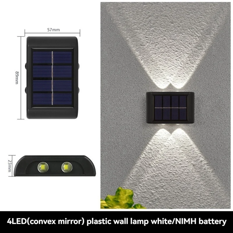 Solar Wall Light Outdoor Wall Light Solar Wall Light Exterior Wall Light Decorative Lamp