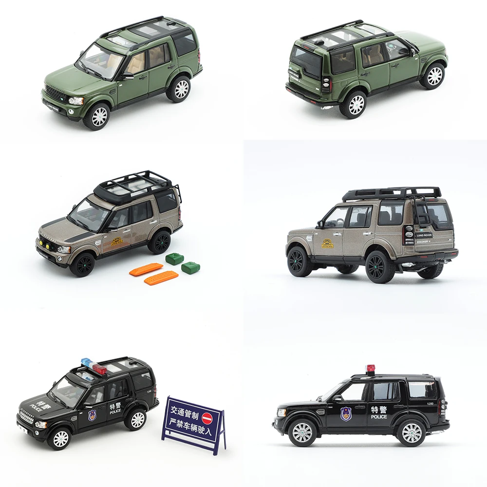 DCT 1/64 Discovery Left rudder Model Off-road vehicle Vintage Cars JDM Vehicle Diecast Car Collection Toy Station Vehicle
