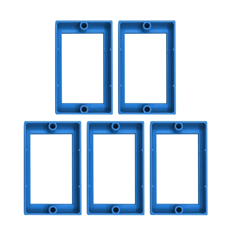 Pattress Box Conversión Doble Gang Back Box Mount Tomacorrientes eléctricos ABS Box 11UA