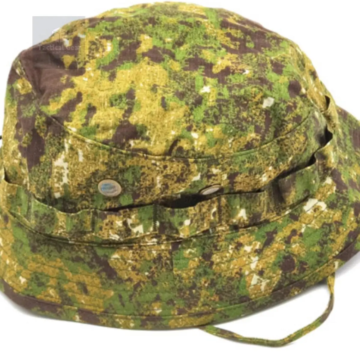 Short Brim Bush Hat Green Zone Camouflage Shade Waterproof Wear Breathable Tactical Fisherman Cap