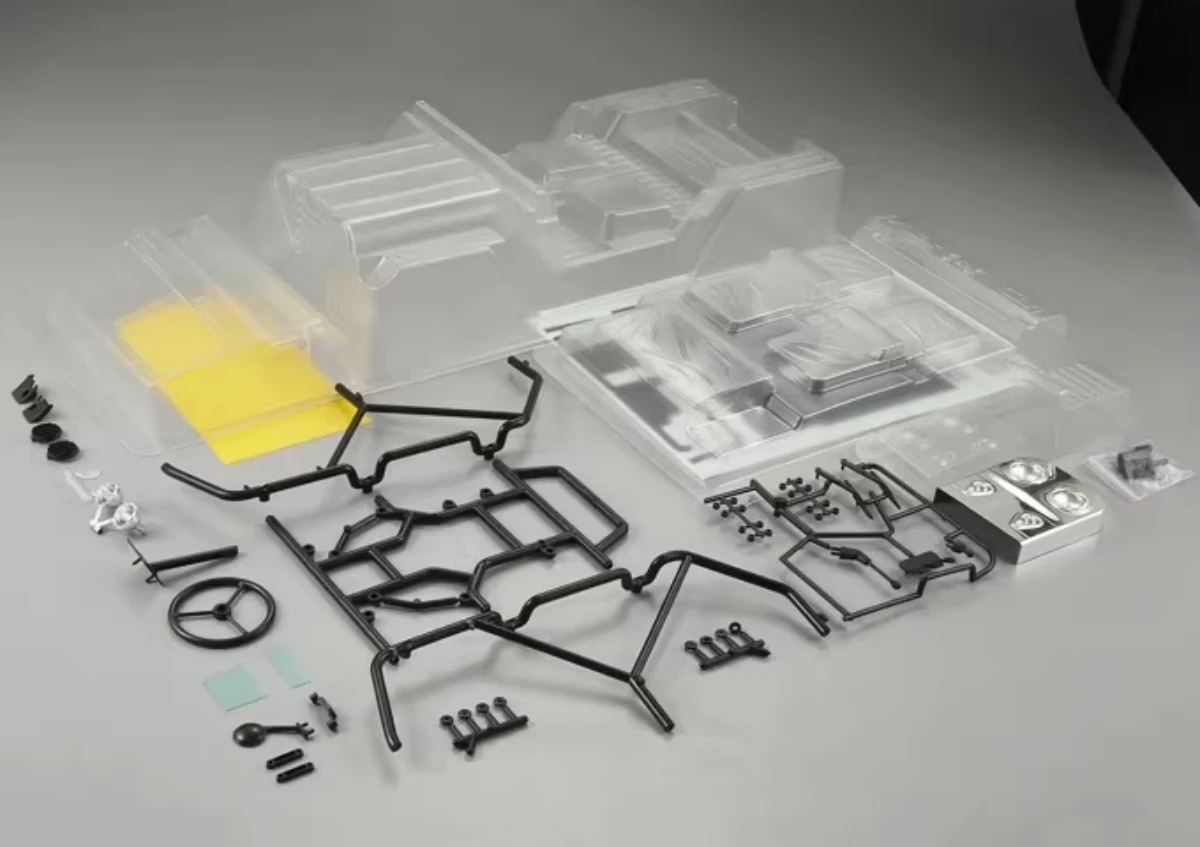 

Killerbody 1:10 scale jeep Warrlor RC Crawler body shell (clear)