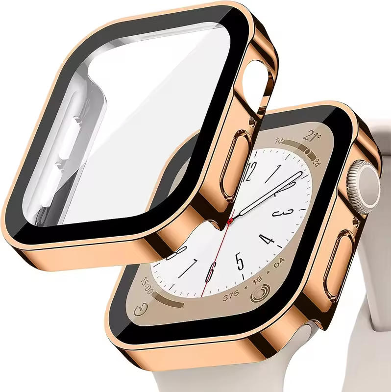 Tempered Glass+Cover For Apple Watch 11 10 9 8 7 46mm 42mm PC Bumper Screen Protector Case iWatch Series 7 6 5 4 SE3 44 40 45mm - Image 27