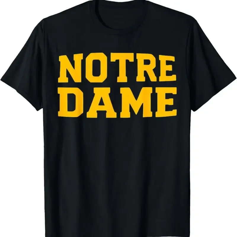 Notre Dame In Retro Funny Indiana T Shirt