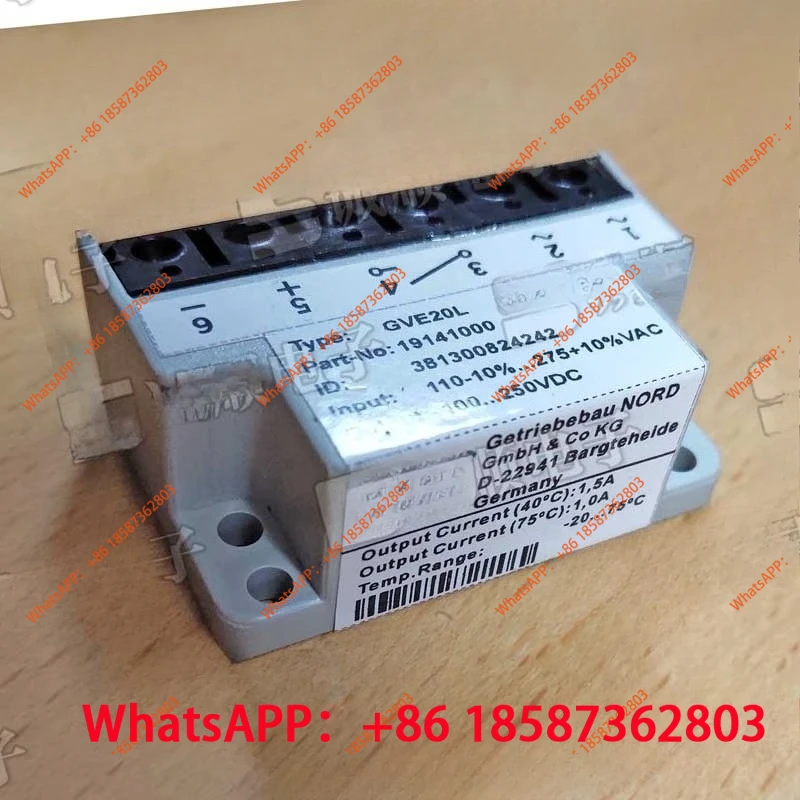 GVE20L 19141000 110V-10%... 275V + 10% VAC 100... 250VDC Rectifier, Quality Assurance